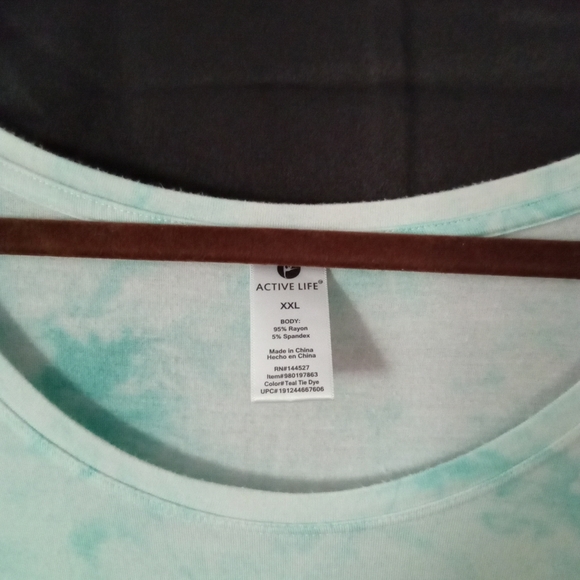 2/$25 Active Life, size XXL, full sleeve, tie dye - Picture 4 of 5